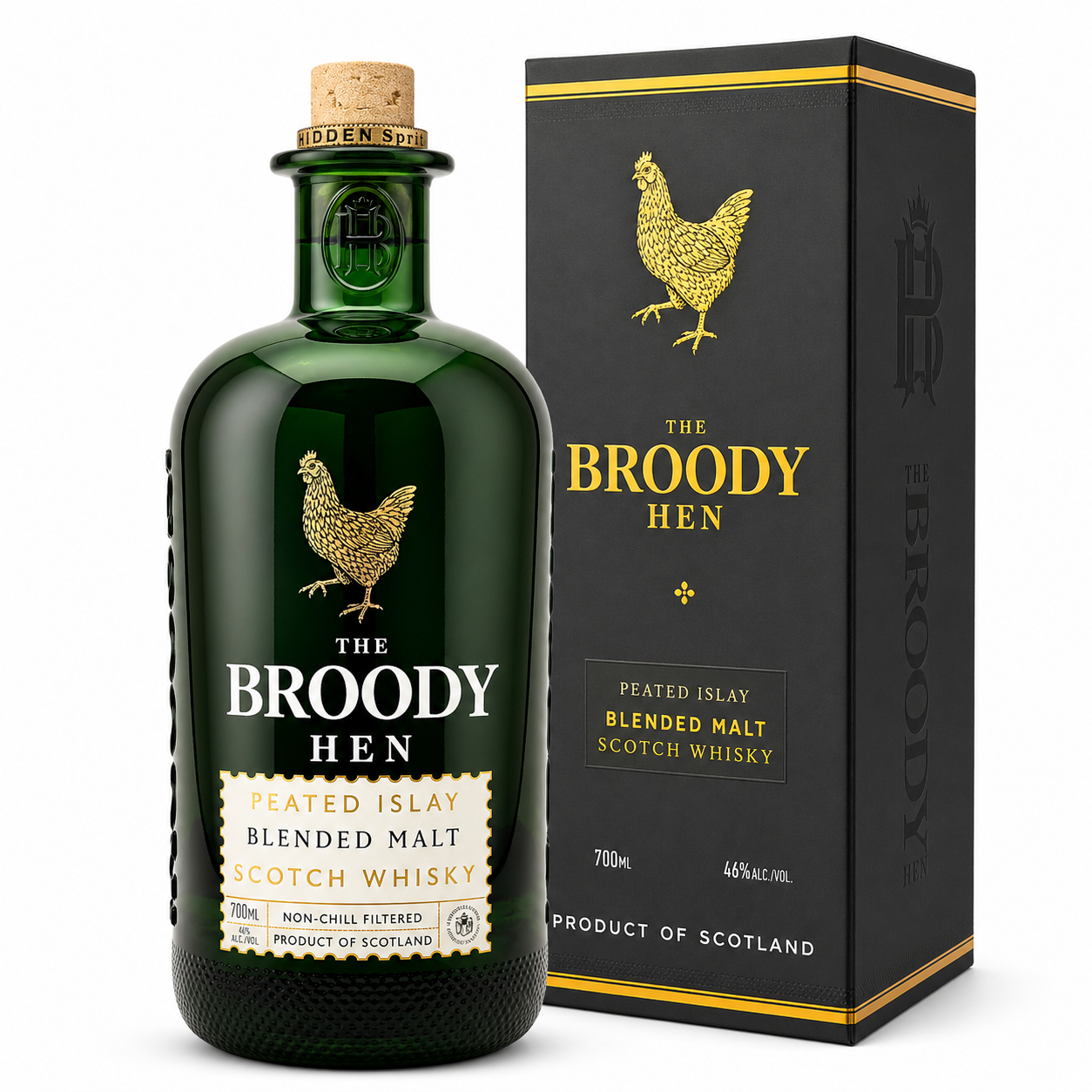 The Broody Hen Peated Islay Blended Malt Scotch Whisky