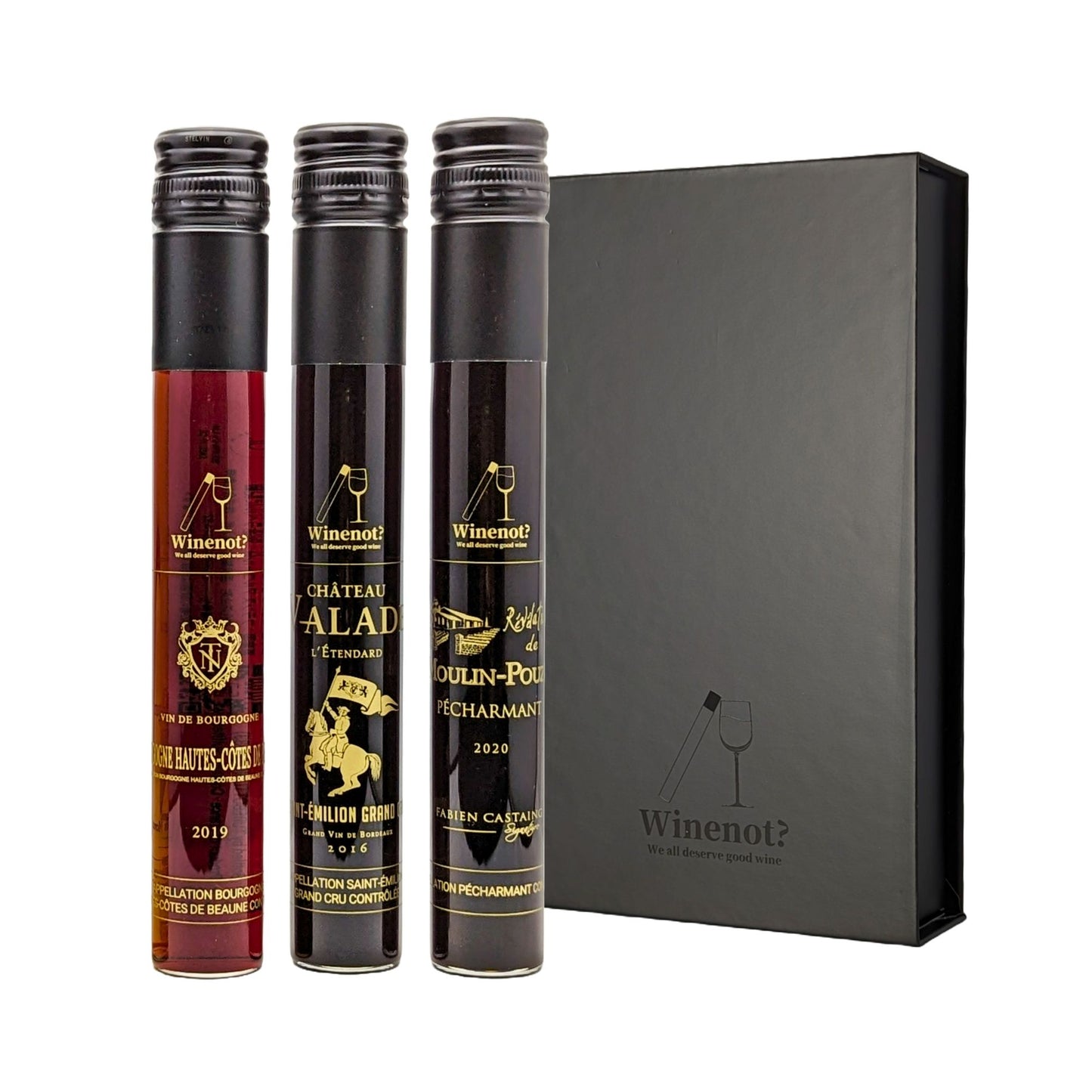 L'ultime Rouge Winenot? 3 red wine gift set