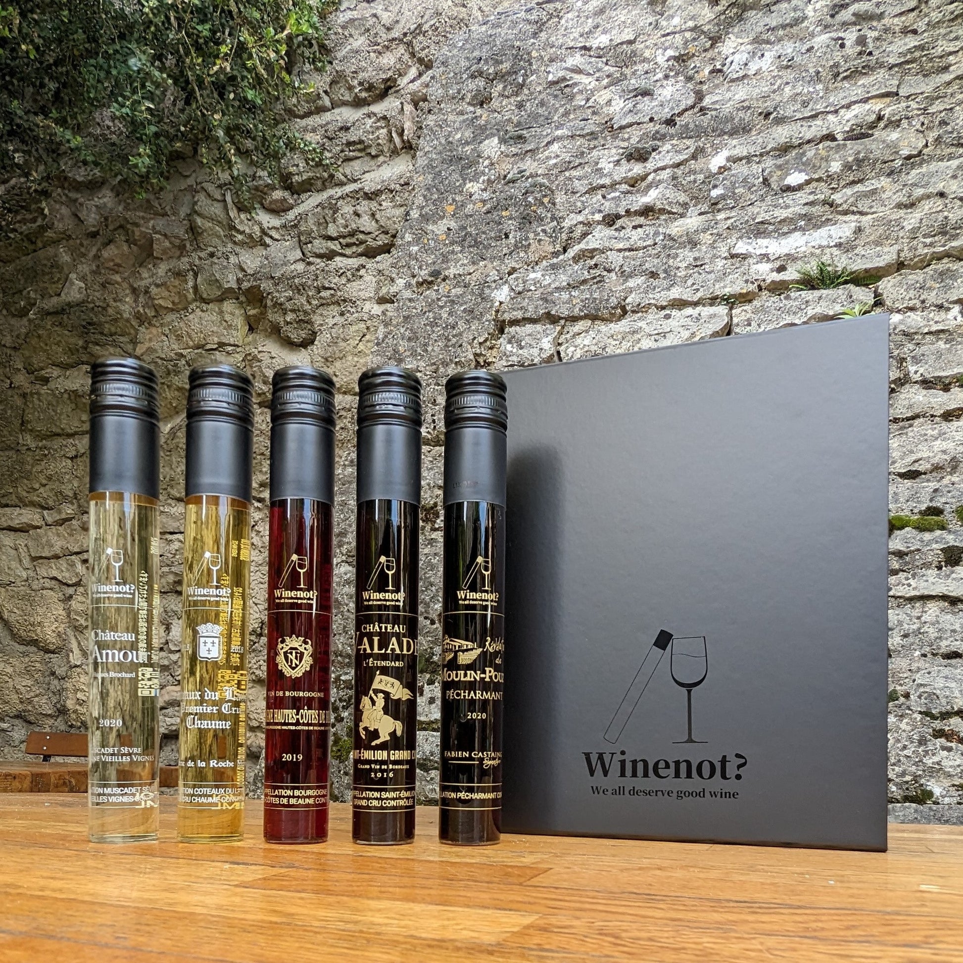 winenot? - 5 premum wine gift box - global ichiba
